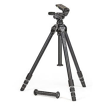 SLIK 三脚 ザプロフェッショナル 4 NS 3WAY雲台 4段 超大型 ショートエレベータ付属 105979 KEN105979 管理No. 4906752105979