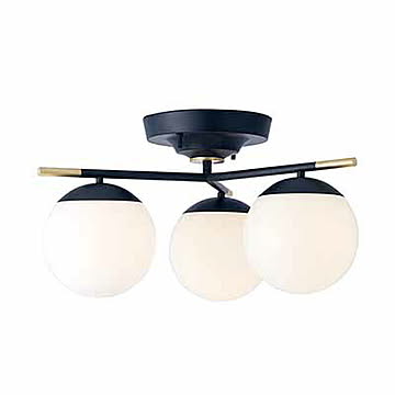 Bliss 3-ceiling lamp (LED球付属) ブリス3シーリングランプ AW-0590E 〜60W×3 E26 シーリングライト 天井照明 3灯