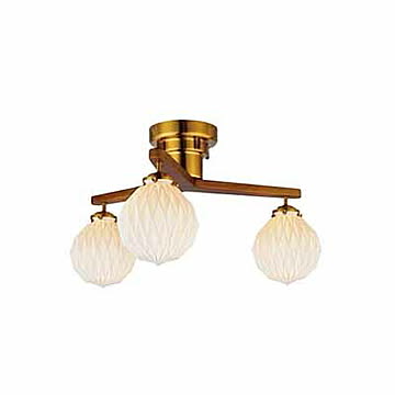 インターフォルム マリオン LED電球付き シーリングライト ホワイト LT-4190