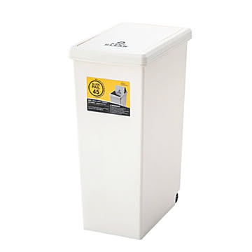東谷 LFS-763WH スライドペール 45L 幅27cm 奥行42cm 高さ60.5cm ポリプロピレン