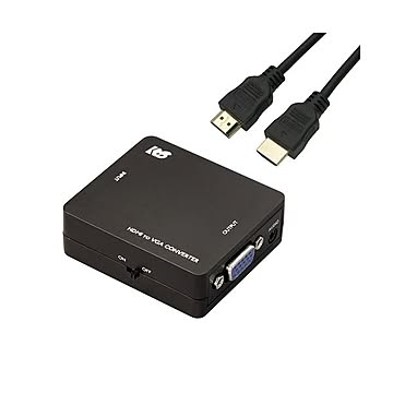 ラトックシステム HDMI to VGAコンバーター HDMIケーブル 1mセット RS-HD2VGA1+HDM
