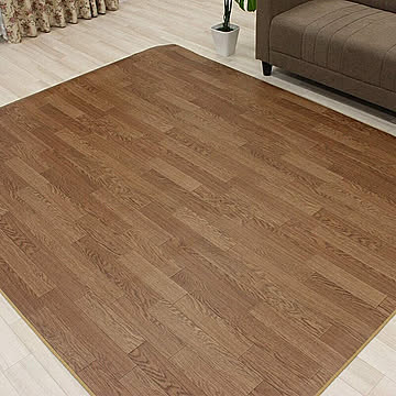 インテリアショップゆうあい ダイニングラグ DR ダークオーク 約200×270cm