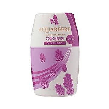 （まとめ）ライオンケミカル アクアリフレ芳香消臭剤 トイレ用 ラベンダーの香り 400ml 1個【×50セット】