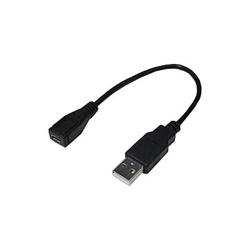 (まとめ)変換名人 USBケーブル20 A(オス) to micro(メス) USBAA/MCB20×10セット