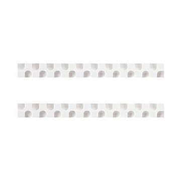 （まとめ）コクヨ 消しゴム カドケシスティックつめ替え用消しゴム（ホワイト・ホワイト）ケシ-U600-1 1セット（20本：2本×10パック）【×10セット】