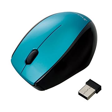（まとめ）三菱ケミカルメディア Blue LEDマウス MUSWBLBV1 ブルー×10セット