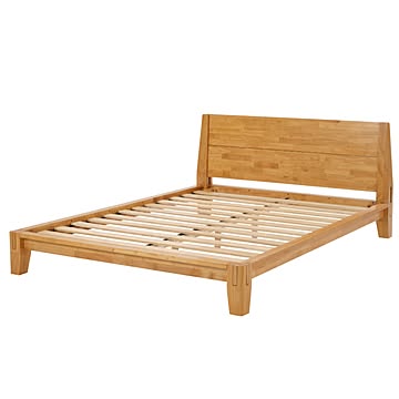 FlexiSpot 木製ベッドフレーム Kana Bed（ヘッドボード付き）