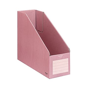 (まとめ) コクヨ ファイルボックスE＆S A4フリー型 背幅102mm ピンク フ-E455P 1冊  【×30セット】