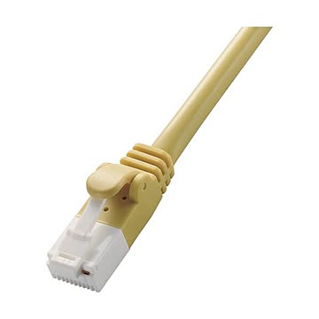 まとめエレコムCat5e対応ツメ折れ防止LANケーブル イエロー 10m LD-CTT/Y10/RS 1本×5セット
