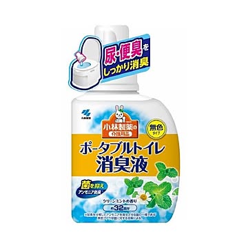 （まとめ）小林製薬 ポータブルトイレシヨウシユウエキ ポータブルトイレ消臭液 【×3点セット】