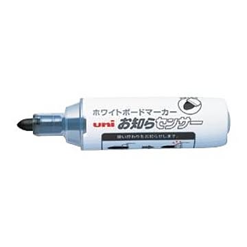 （まとめ） 三菱鉛筆 ホワイトボードマーカー 太字丸芯（2.6-3.5mm） PWB-200-7M.24 黒 1本入 【×10セット】
