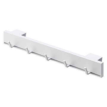 tower タワー (山崎実業) 引っ掛け可動式下駄箱扉フック Shoe Cabinet Adjustable Hooks 玄関収納 両面 折り畳み傘 ケア用品