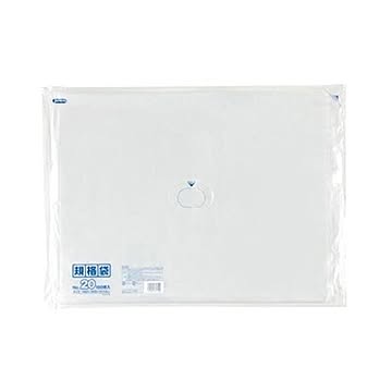 規格袋 20号100枚入03LLD透明 K20 （10袋×5ケース）合計50袋セット 38-465