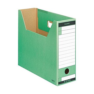 (まとめ) コクヨファイルボックス-FS(Tタイプ) A4ヨコ 背幅102mm 緑 A4-LFT-G 1冊  【×30セット】