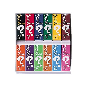 寺西化学工業 マジックインキ ML-12 大型 12色組 6セット