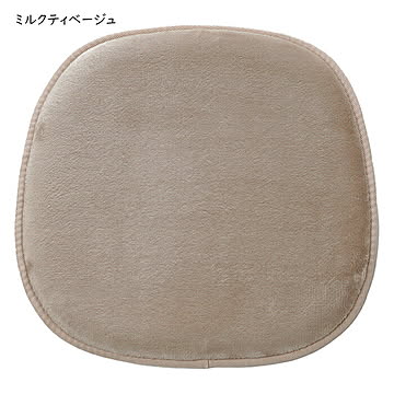座布団 高反発2層ウレタンフランネルボリュームチェアパッド 36.5x38cm エラーレ