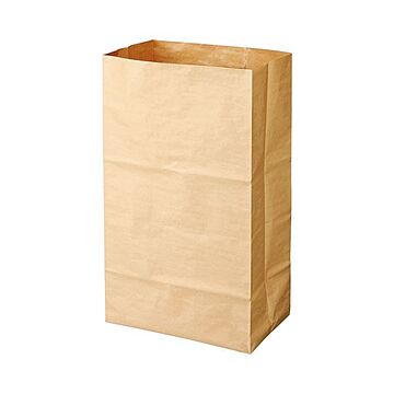 （まとめ）クラフトマン特大紙製ゴミ袋（ヒモ付き片貼り）クラフト HKT-058 1パック（3枚）【×10セット】