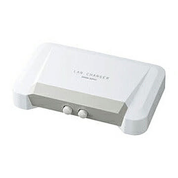 サンワサプライ　LAN切替器(2回路)　SW-LAN21 管理No. 4969887565032