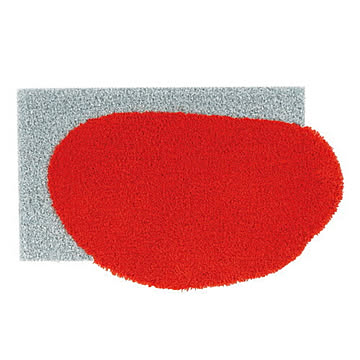 スミノエ ソイプールマット 玄関マット 45×70cm オレンジ