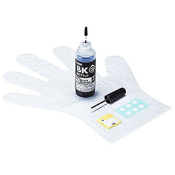 サンワサプライ 詰替えインクBC-345用 INK-C345B60S 管理No. 4969887897874