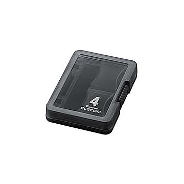 エレコム SDカードケース/4枚収納/SD CMC-06NSD4 管理No. 4549550187220