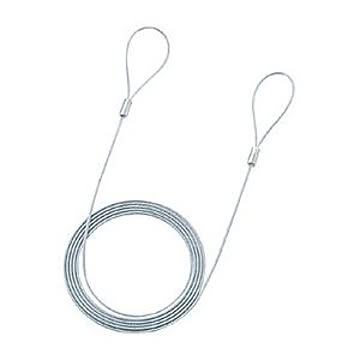 （まとめ）サンワサプライ eセキュリティ（ワイヤー、2.0m・2.2mm） SLE-11W-2【×10セット】