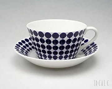 【復刻版】 グスタフスベリ アダム 491-08/3 ティーカップ＆ソーサー GUSTAVSBERG Adam