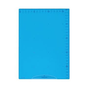 （まとめ）コクヨ 下敷き（まなびすと）ブルーGY-GCg 100B 1セット（10枚）【×10セット】