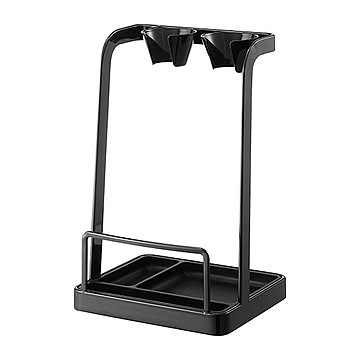 tower/タワー(山崎実業) トレー付き鍋蓋＆ハンドブレンダースタンド Pot Lid And Immersion Blender Stand With Tray キッチン整理用品