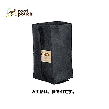 ルーツポーチ Root Pouch 1QT Black 育苗ポット 持手なし W10cm H13cm 生分解性タイプ 不織布 鉢 植木鉢 おしゃれ お洒落 オシャレ 三冨D