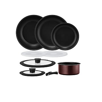 ダイヤモンドコートパン 9点セット IH／ガス火対応 IPDCI-T9S 全2色