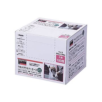 TRUSCOウルトラワイパーエースドライ ホワイト シートサイズ320×300mm TUWA-D100 1個