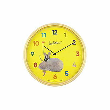 Leo Lionni Wall Clock レオ・レオニ ウォールクロック Time Frederick タイム フレデリック WCL-010 WCL-011 掛時計 掛け時計 スイープムーブメント
