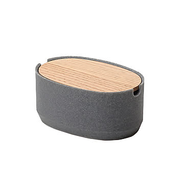 ideaco イデアコ Oval Box S-Low オーバルボックス Sサイズ-低タイプ ID1101 小物入れ 整理整頓 デスク周り 収納 玄関