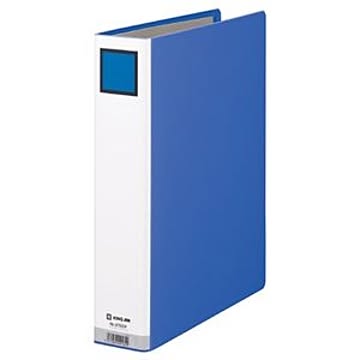 (まとめ) キングファイルG GXシリーズ A4タテ 500枚収容 背幅66mm 青 975GX 1冊 【×10セット】