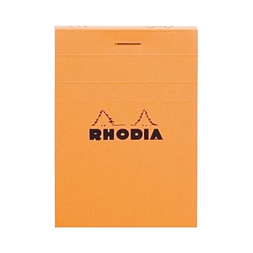 （まとめ） ロディア ブロックロディア No.11105×74mm 5mm方眼 オレンジ 80枚 cf11200 1冊 【×30セット】