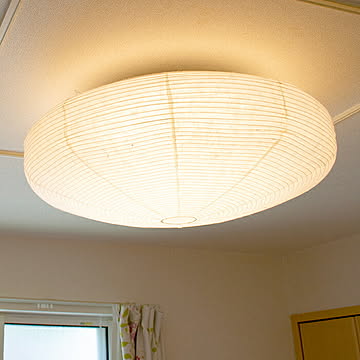 和紙 LEDシーリングライト 月夜 SC-107 美濃粕紙 電球付属 Φ670mmx高さ250mm 彩光デザイン