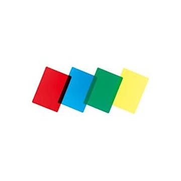 （まとめ）共栄プラスチック 色透明下敷 NO.8712-B 青【×50セット】