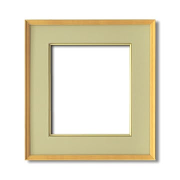 【日本画額】木製フレーム 和額 色紙額 色紙Fサイズ 木製日本画額色紙サイズ（273×242mm）ウグイス