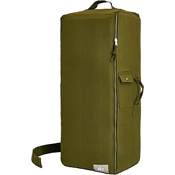 厚手キャンバス地のビッグバッグ 約84×30×32cm Hashout（アッシュアウト）