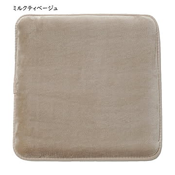 座布団 高反発2層ウレタンフランネルボリュームチェアパッド 40x40cm エラーレ