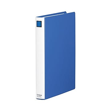 (まとめ) キングファイル スーパードッチ(脱・着)イージー A4タテ 200枚収容 背幅36mm 青 2472A 1冊  【×30セット】