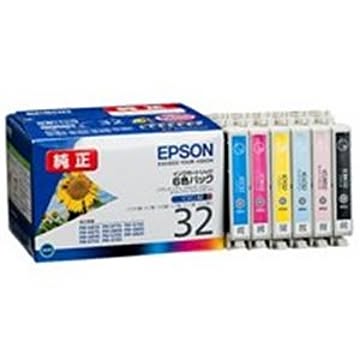 EPSON（エプソン） IJカートリッジ IC6CL32 6色