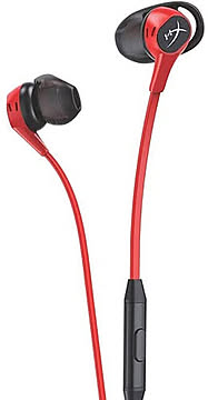ゲーミングイヤホン Cloud Earbuds カナル インイヤータイプ レッド HyperX HX-HSCEB-RD