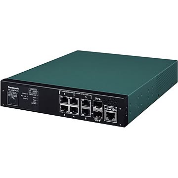 パナソニックLSネットワークス 6ポート PoE給電スイッチングハブ GA-ML4TPoE+ PN260493N