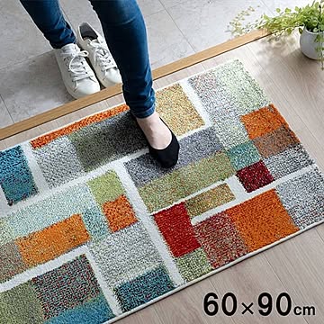 イケヒコ・コーポレーション ウィルトン織り 玄関マット エデン 60×90cm