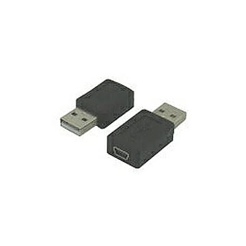 変換名人　mini 5pin→USB A type　USBA-M5BN 管理No. 4571284889057