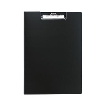（まとめ） クリップボード A4判タテ型 CR-CP80-B 黒 1枚入 【×5セット】