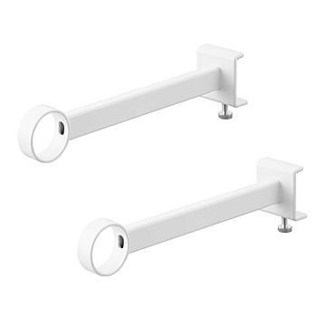 tower タワー(山崎実業) 鴨居室内物干しポールホルダー 奥行ワイド Clothes Drying Rod Holder For Kamoi Door Frame, Extra Deep 