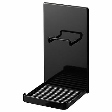 tower タワー (山崎実業) マグネットポータブルスピーカートレー Magnetic Portable Speaker & Smartphone Rack バス 風呂 磁石 浮かせて収納 壁面収納